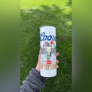 Coors banquet 20oz tumbler.